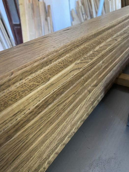 Listwy dębowe lite 8x2cm 16 metrów