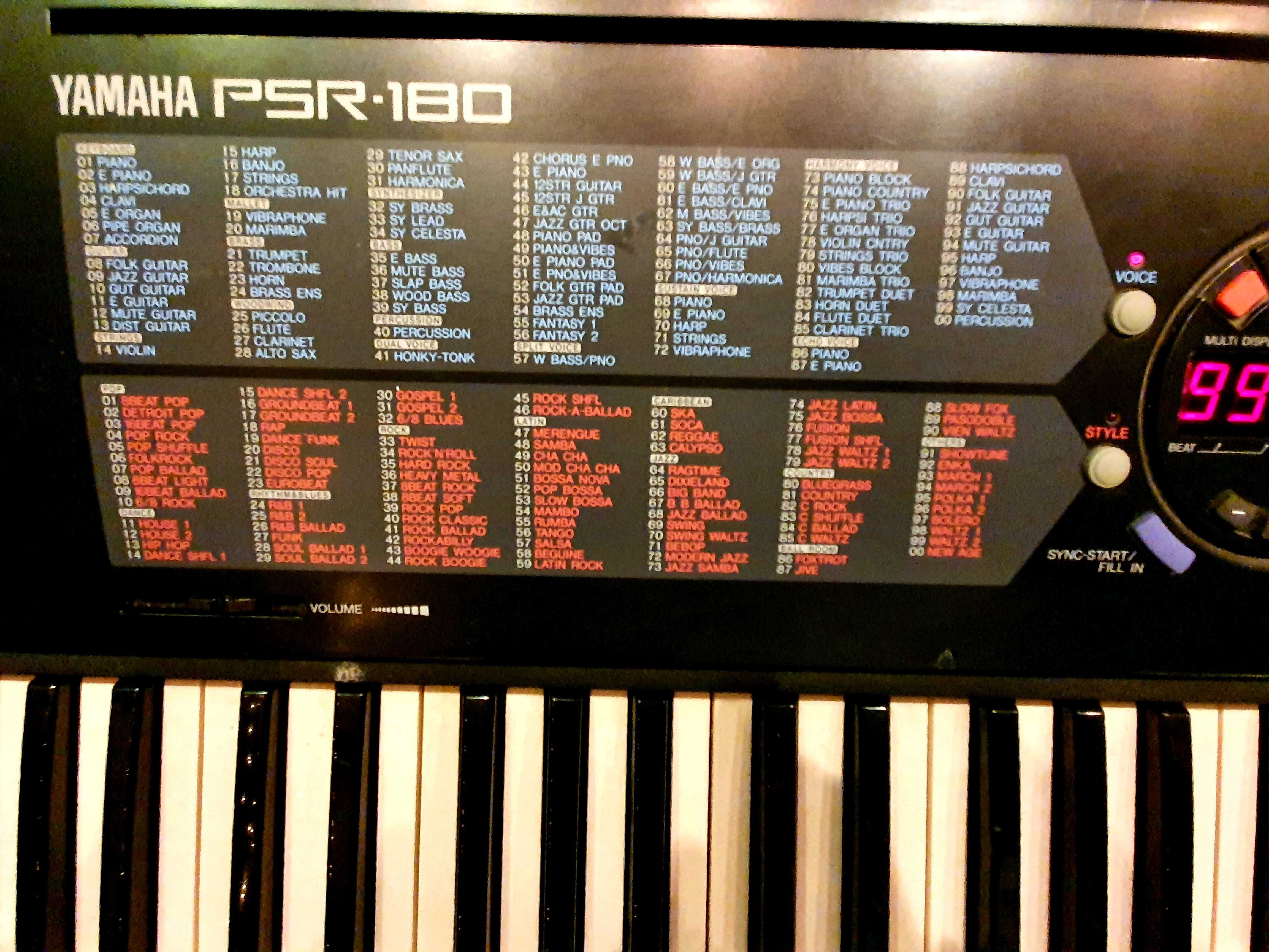Keyboard do nauki Yamaha