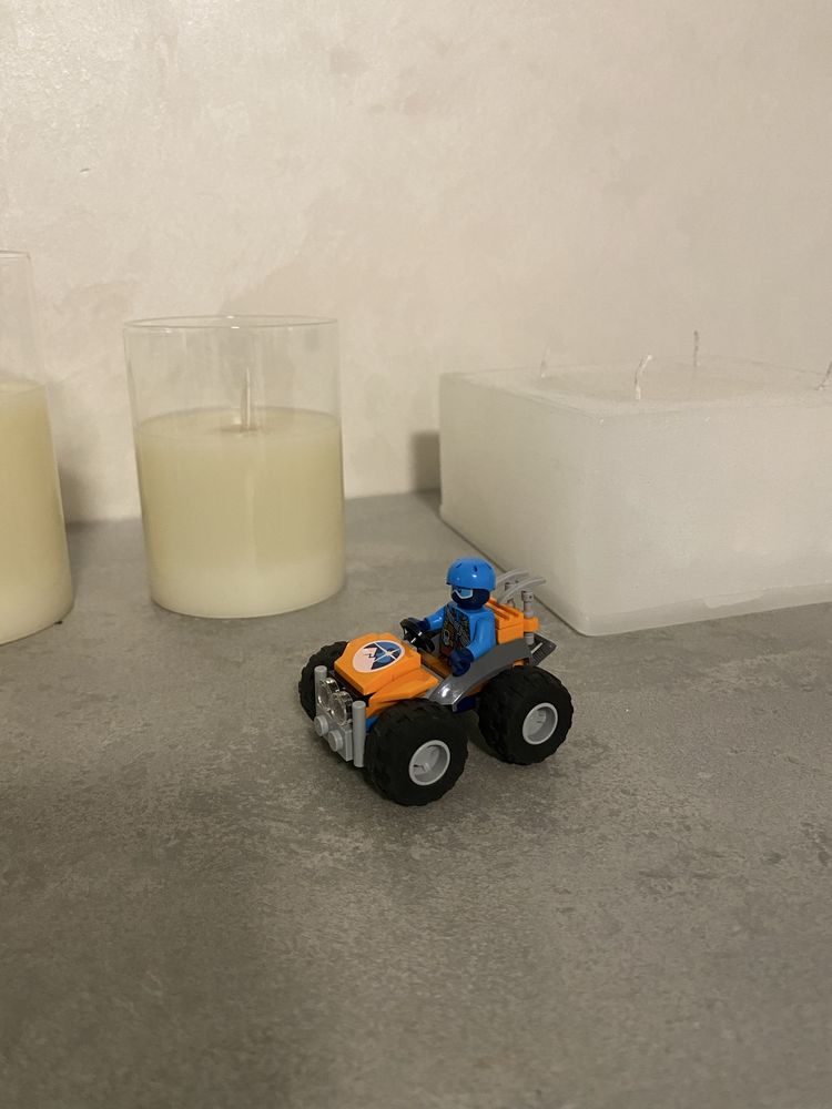 LEGO Citi 60193 транспортний гелікоктер полярників і 60190  аеро-сани