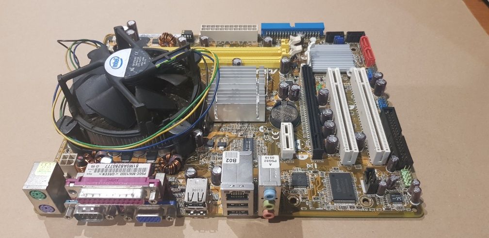 Motherboard Asus P5GC com processador CPU
