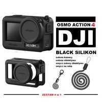 osłona silikonowa kamery + kapsel + 2 smycze DJI Osmo Action 4 BLACK