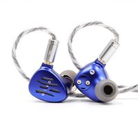 Навушники BQEYZ Wind. Кольори на вибір: срібний, синій. Штекер: 4,4 мм