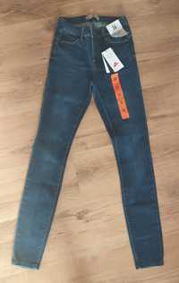 Jeansy skinny r. 36 Primark