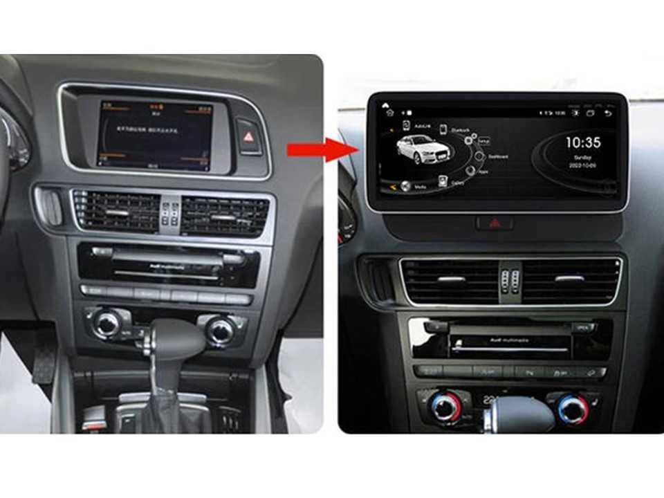 Premium Radio samochodowe Android Audi Q5 (High 12.3'') 2009.-2016