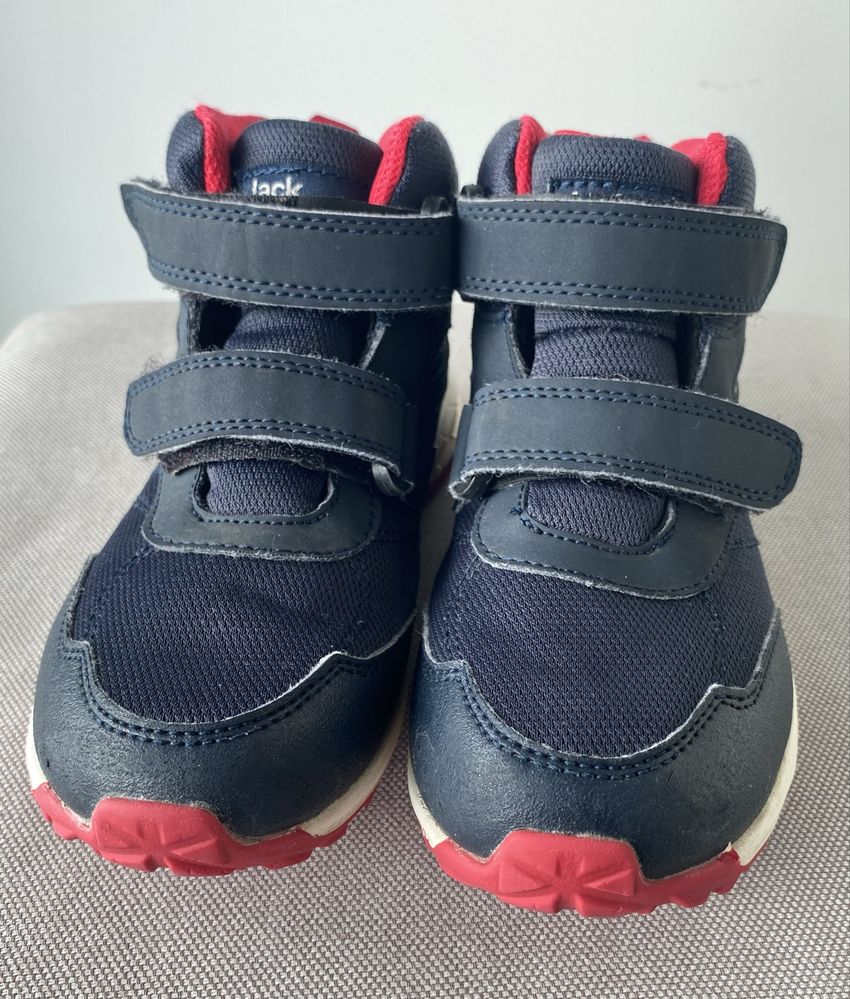 Buty Jack Wolfskin wysokie, granatowe, rozm. 32