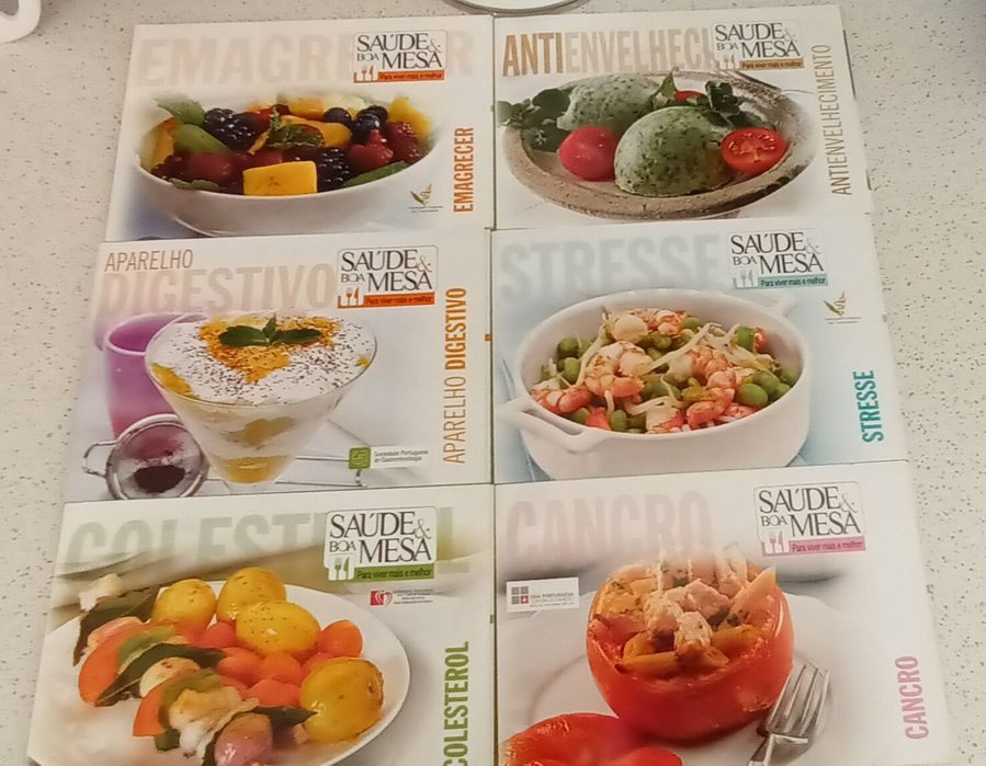 Livros de receitas - pack 1