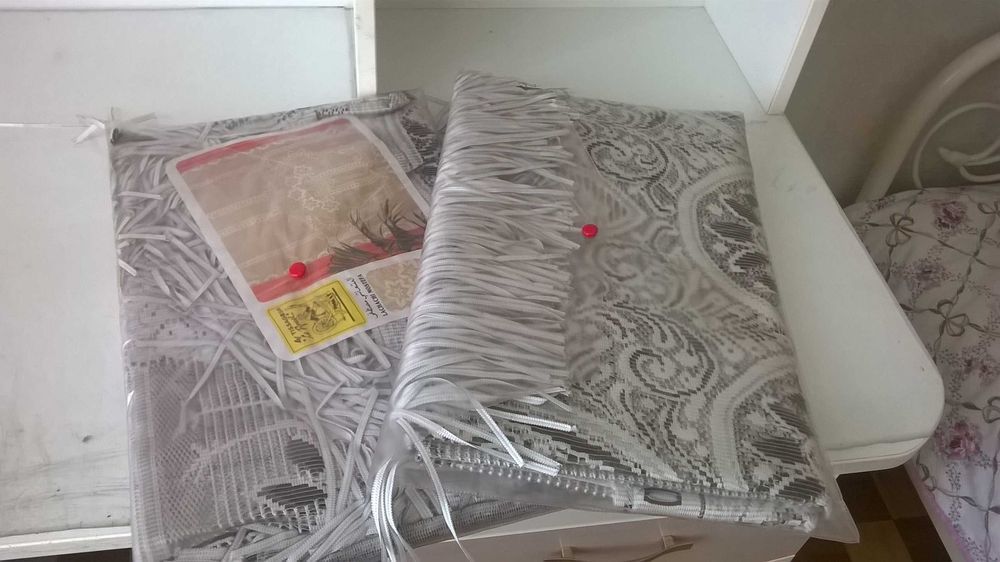 Продам тюль б/у и новую