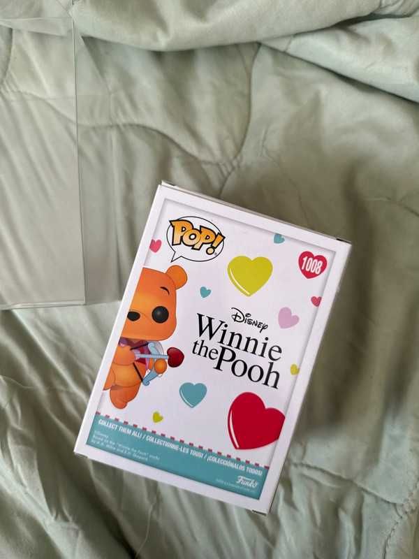 Funko Pop Disney Winnie the pooh Flocked 1008 Kubuś Puchatek Walentynk