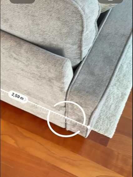 Sofá com chaise longue