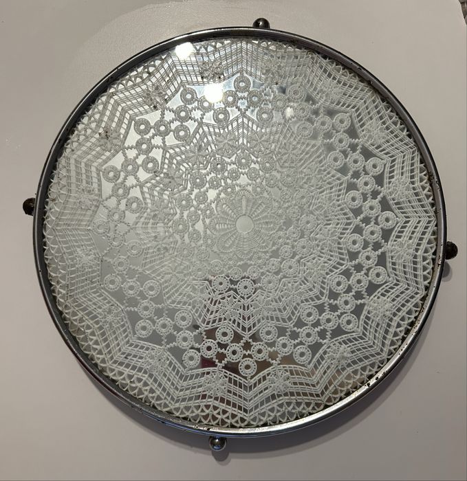 Tortownica ozdobna z czasów PRL