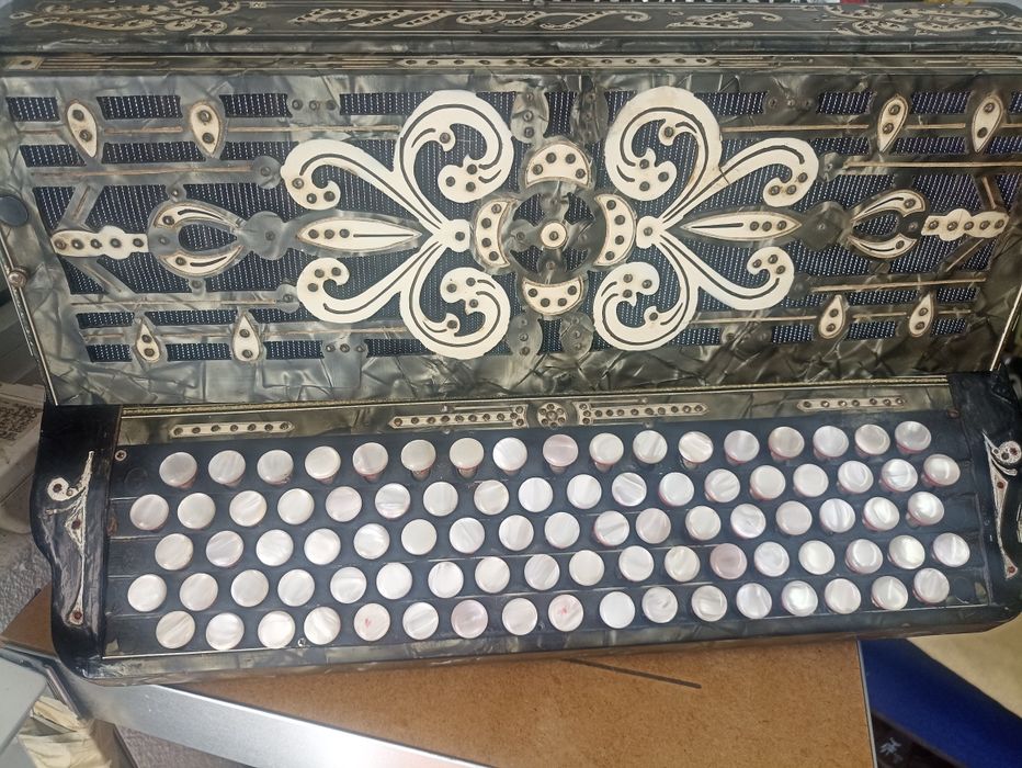 Acordeon Stela de botões 4 voz