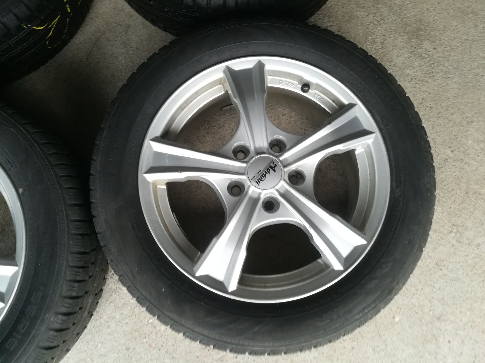 Felgi16 Advanti 5x114,3 Mazda Kia Hyundai Toyota z opona zima 8mm kpl