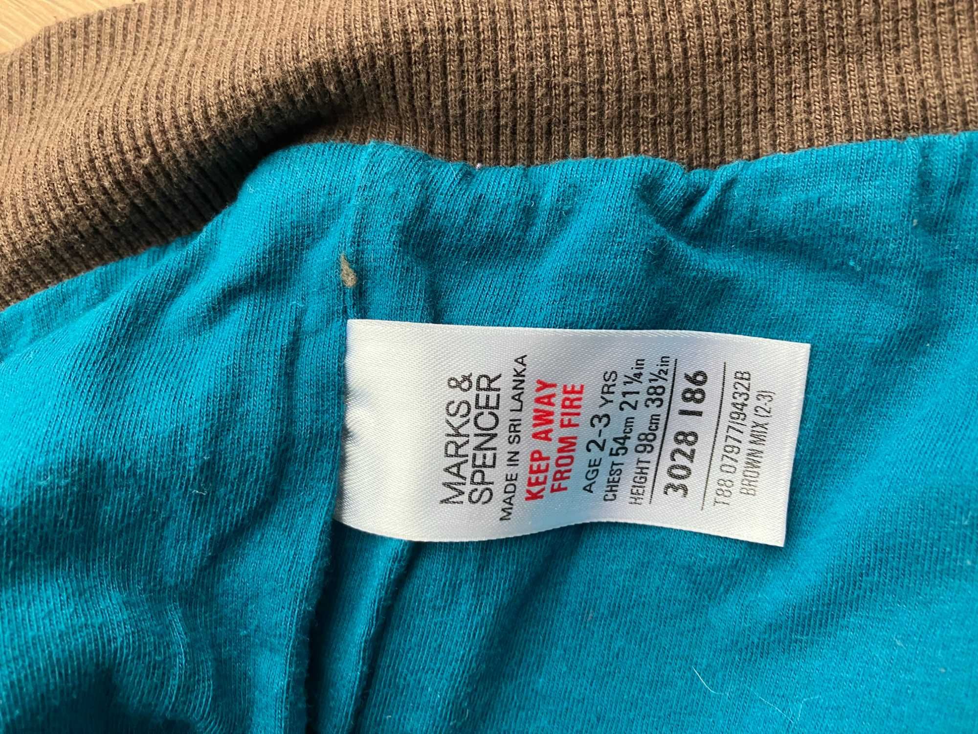 Ciepły polar/kurtka 2-3 lata Marks & Spencer
