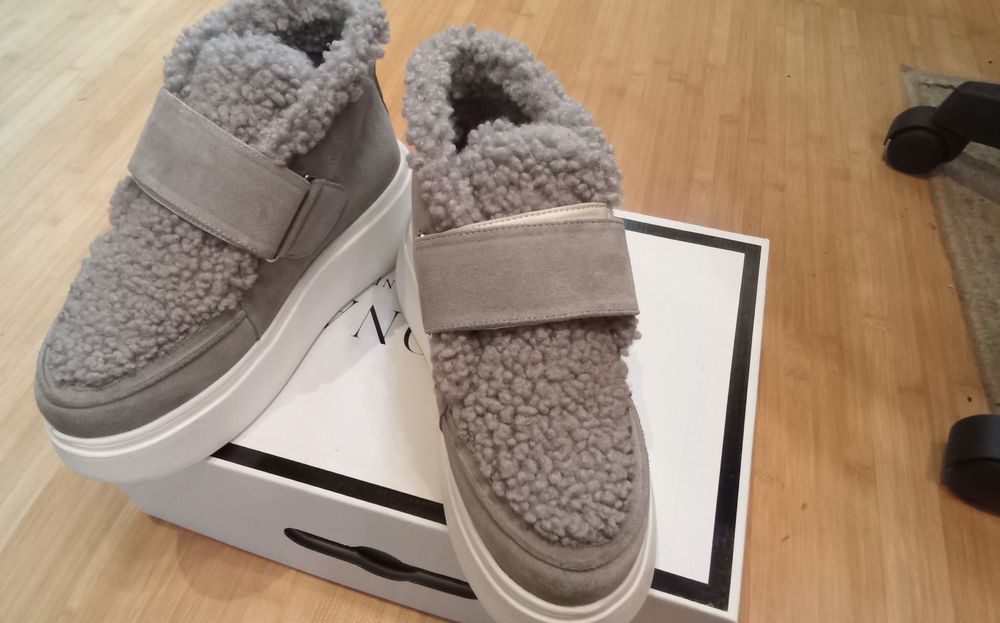 Хайтопи натуральний замш