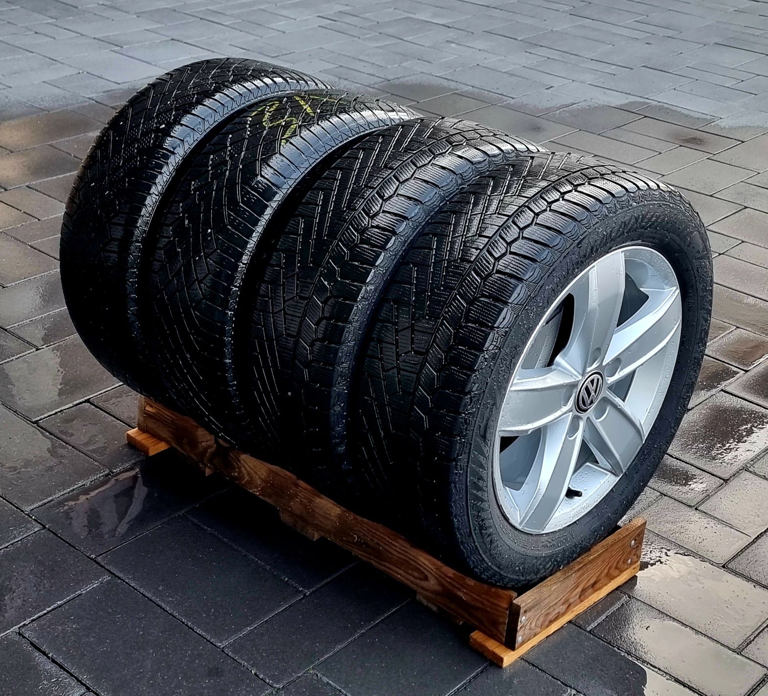 Титанові диски 5×112 R16 Volkswagen , Skoda,  зима 205 55 16