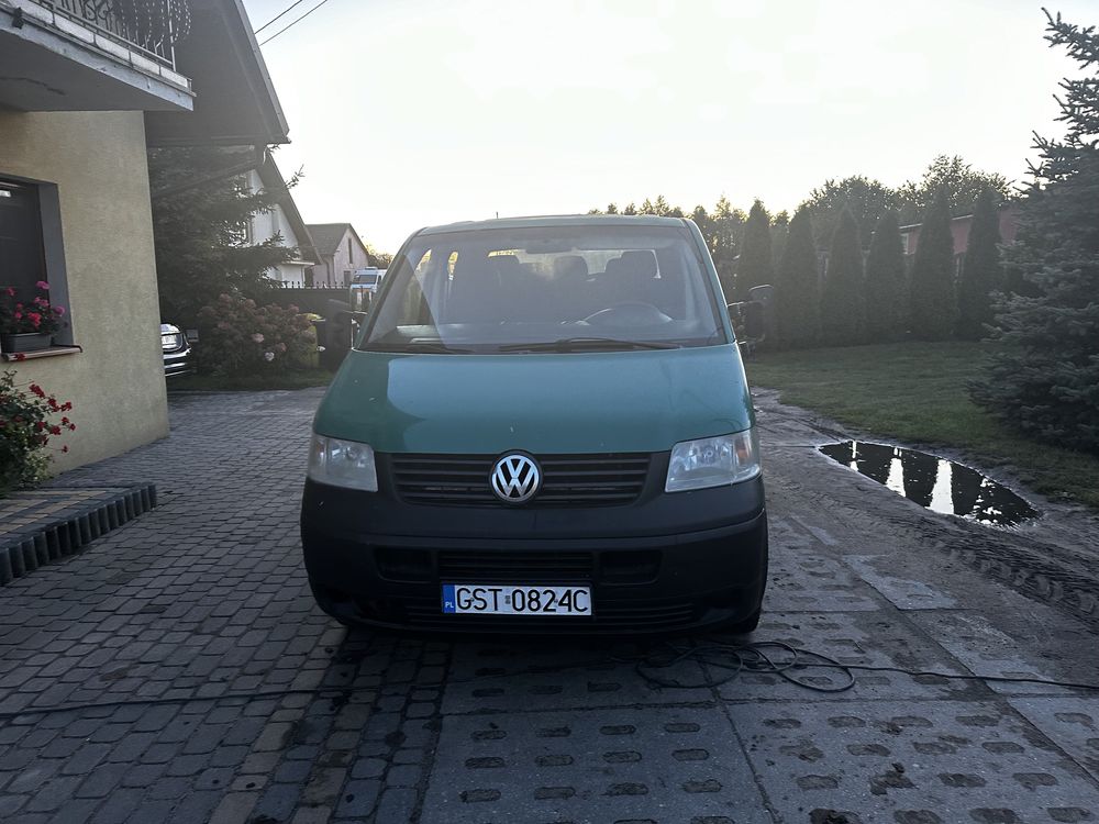 VW T5 Doka brygadówka  6 osób