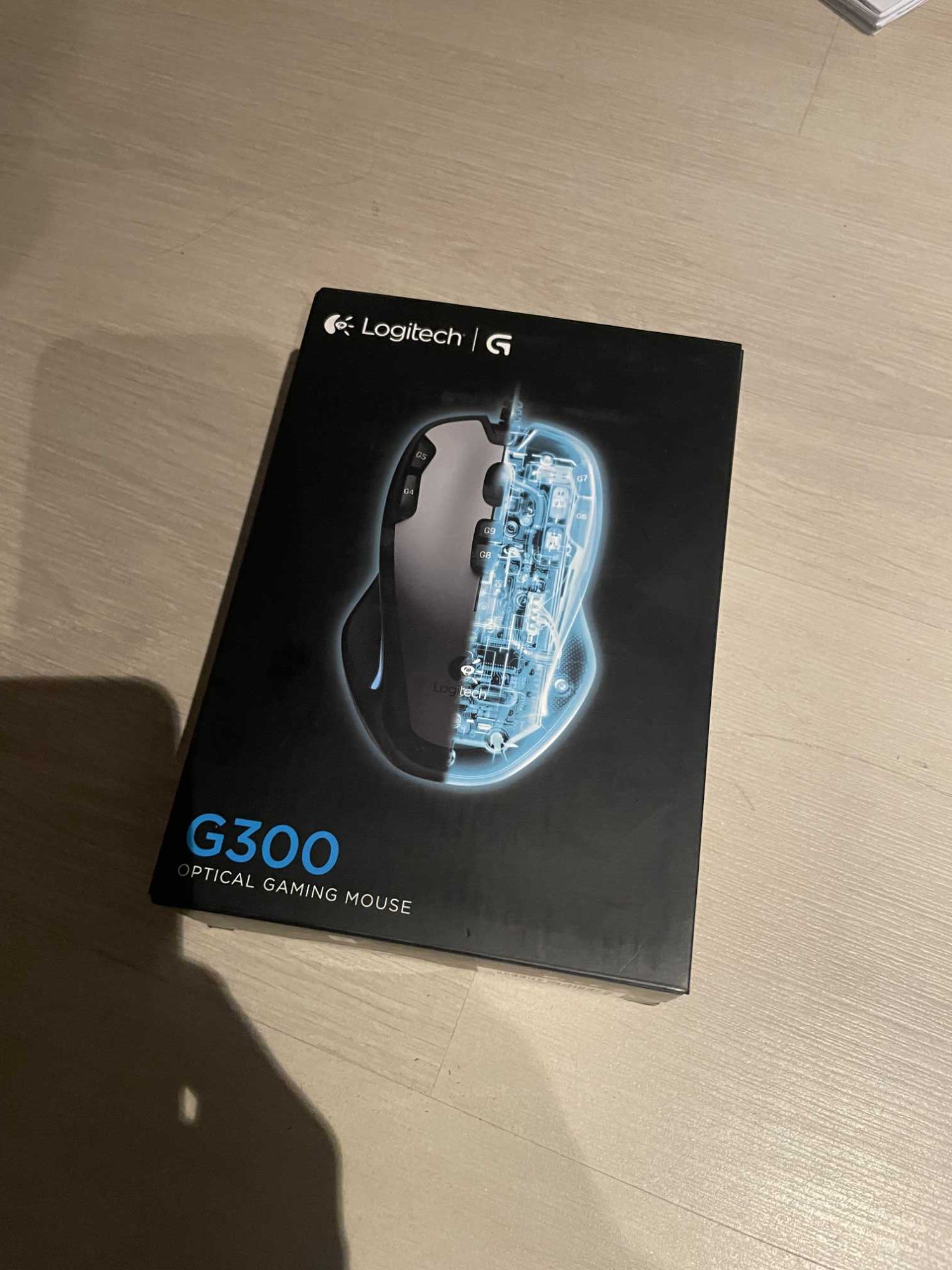 Nowa optyczna myszka gamingowa Logitech G300