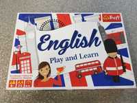 English play and learn gra planszowa edukacyjna dla dzieci od 8 lat