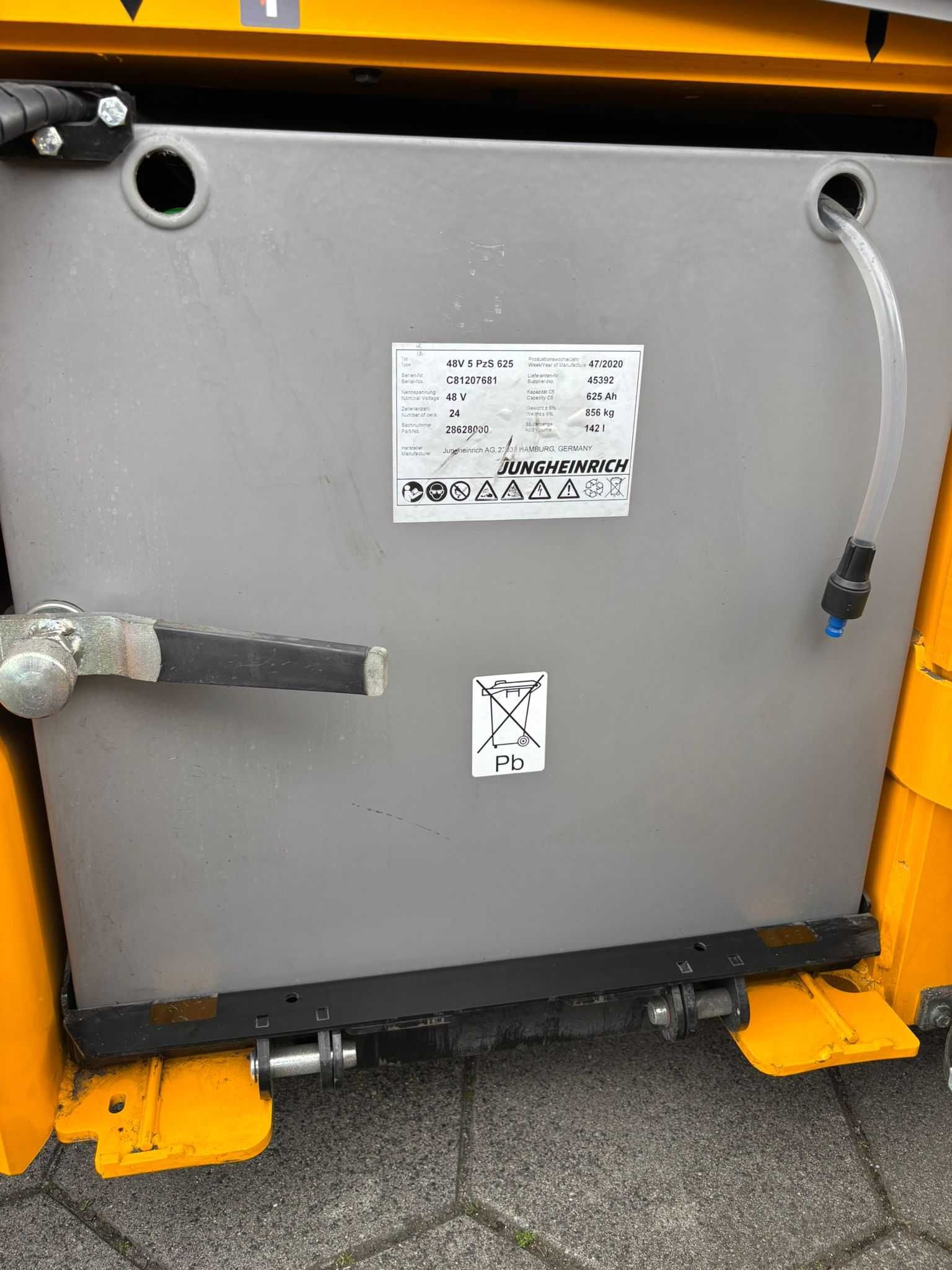 Wózek widłowy elektryczny Jungheinrich 316k Triplex 4710 mm, 2020 rok,