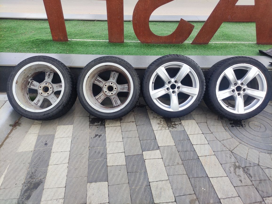 Диски 5*112 r18 Ауді А5 резина зима 245/40