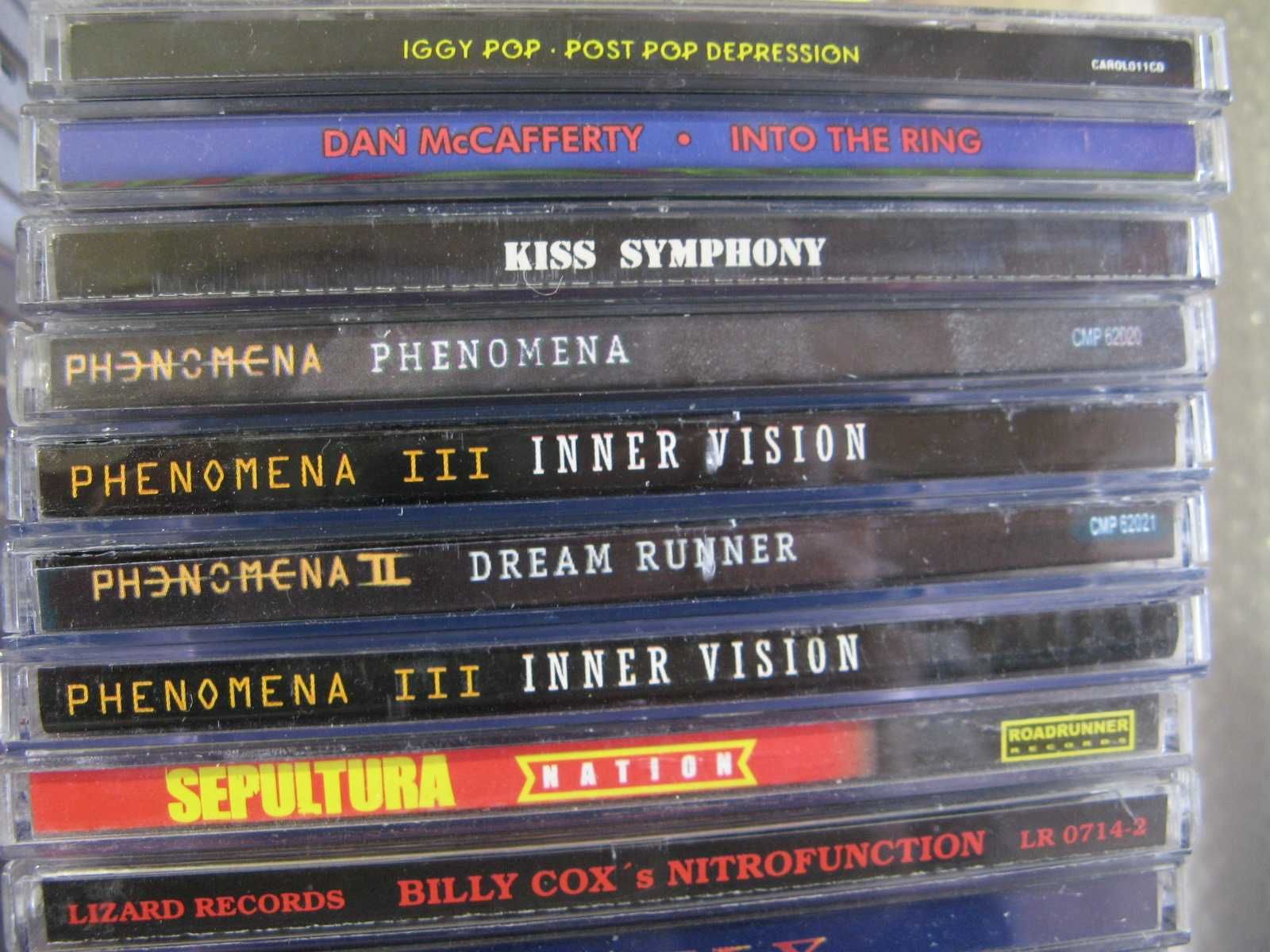 CD JethroTull, J-M.Jarre, K.Schulze, Phenomena, Madonna, AndreaBocelli