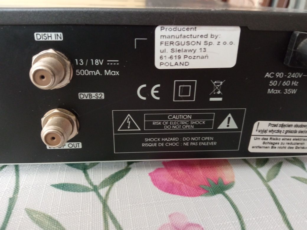 Dekoder satelitarny Ferguson Hf8900