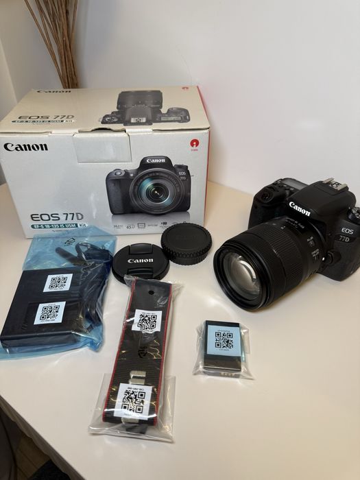 Фотоаппарат CANON EOS 77D 18-135 IS USM