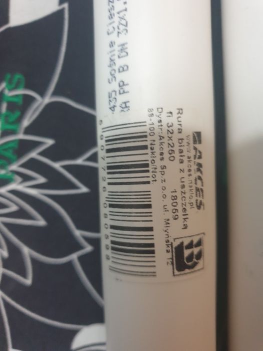 Akces Rura biała kolanka