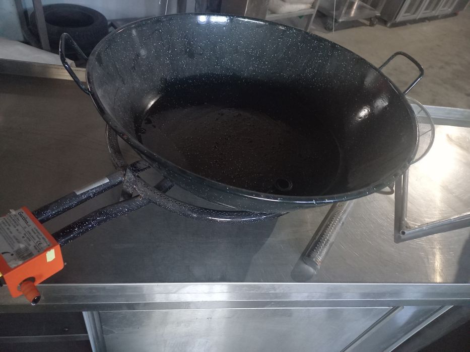 Fogareiro botija e panela