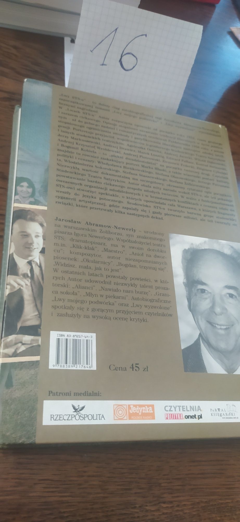 Jarosław Abramow-Newerly Lwy Sts-u