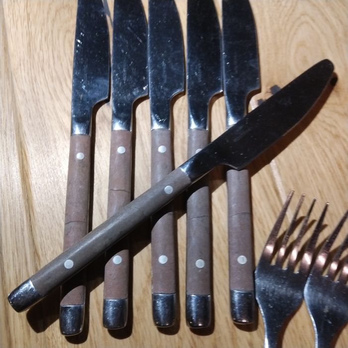 Zestaw sztućców do steków Vintage