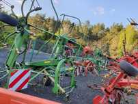 Przetrzasarka do siana kuhn deutz fella krone claas