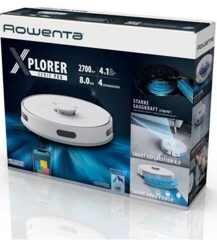 Робот-пилосос миючий Rowenta RR8577WH