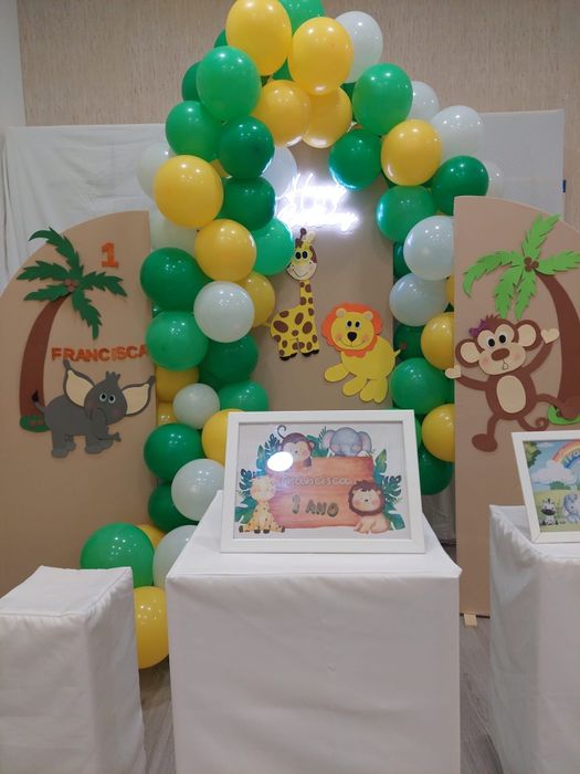 Decore a sua festa em casa –decoração personalizada e fácil de montar!