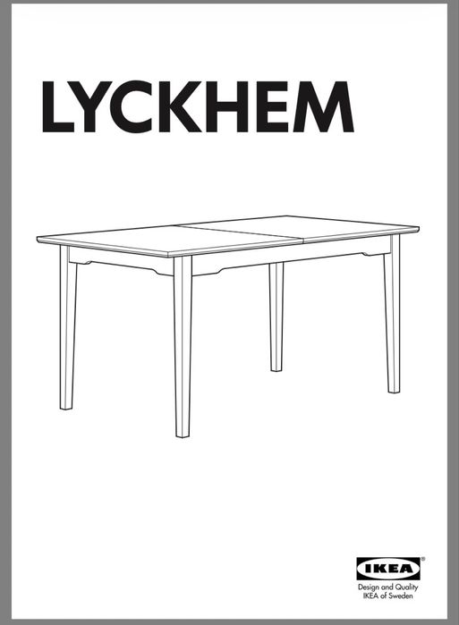 Mesa de jantar e 4 cadeiras IKEA