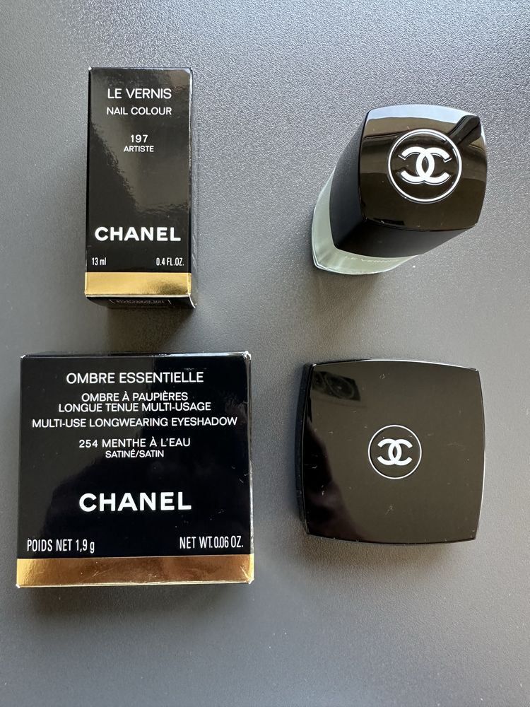 Chanel promocja cien do powiek i odzywczy lakier do paznokci.