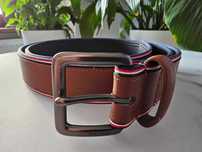 Nowy Pasek Tommy Hilfiger 110cm brąz