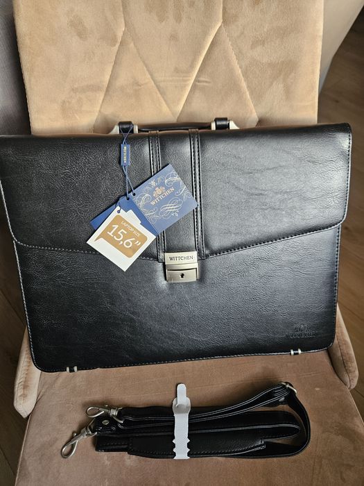 Torba na laptopa, aktówka męska, nowa, prezent na święta