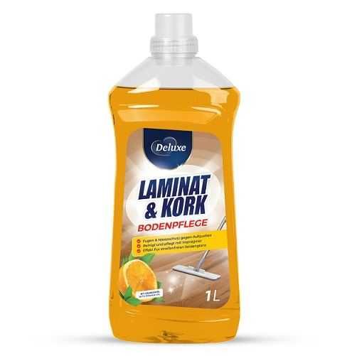 Deluxe 1L Laminat & kork płyn do mycia podłóg paneli i drewna