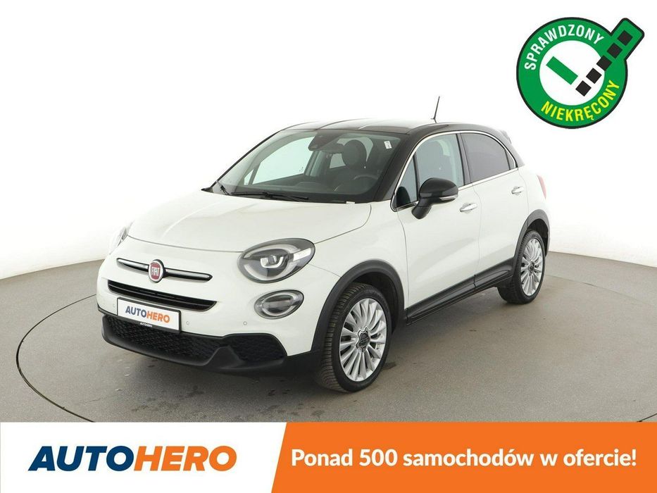 Fiat 500X klima auto navi grzane fotele kamera i czujniki parkowania