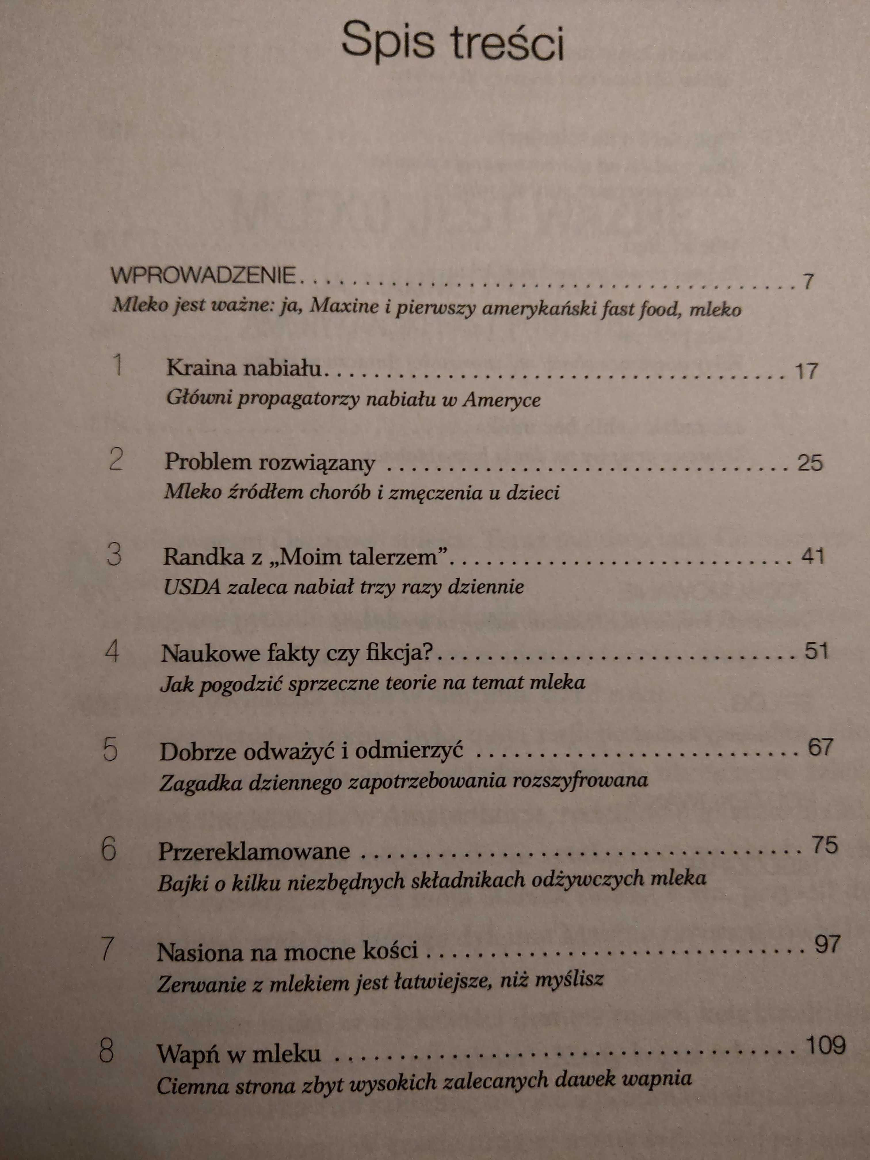 Pij mleko, będziesz chory. Alissa Hamilton. Książka, zdrowie.