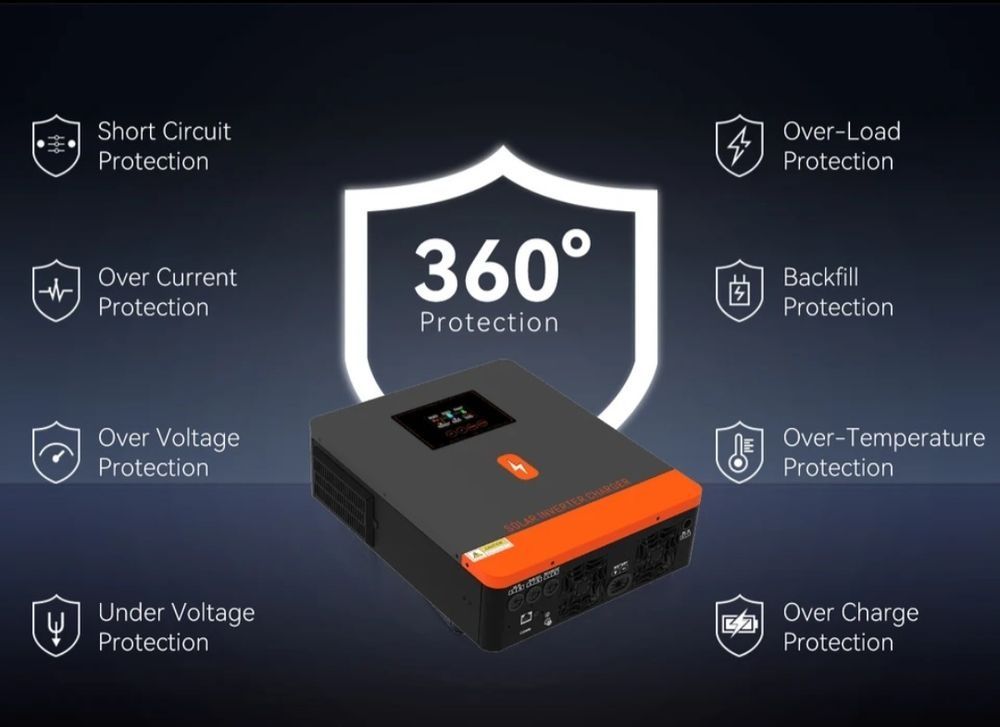 Гибридный инвертор PowMr 4.2 кВт. 24 v. В НАЛИЧИИ !!!
