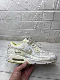 кроссовки nike air max 90 светлые оригинал кожа