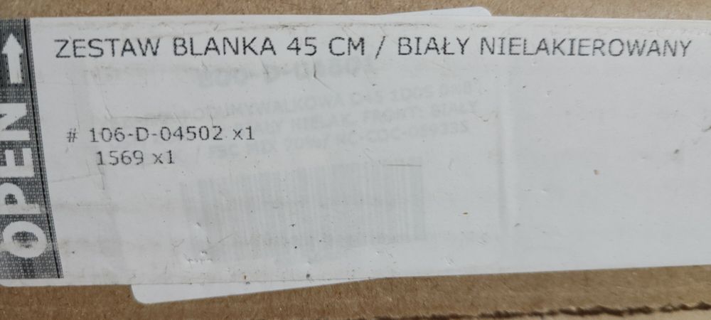 Szafka umywalkowa Blanka 45 cm