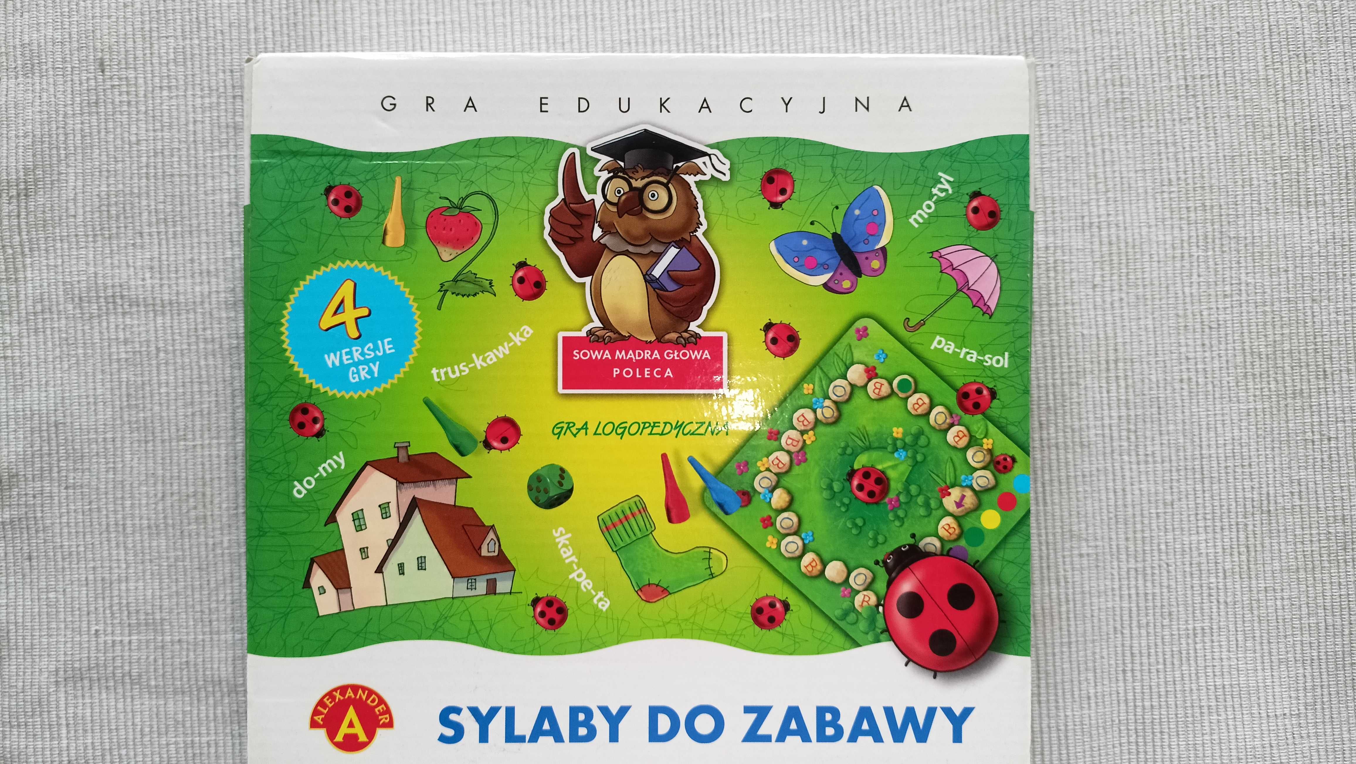 Sylaby do zabawy. Gra edukacyjna 5+