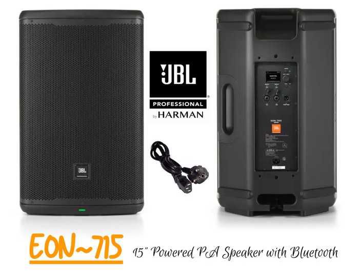 JBL EON 715 NOVAS por estrear, garantia de 3 anos e fatura em seu nome