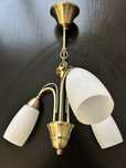 Lampa wisząca trzy klosze