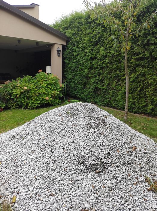 Kamień ozdobny szary. Kamień ogrodowy. Tłuczeń granit