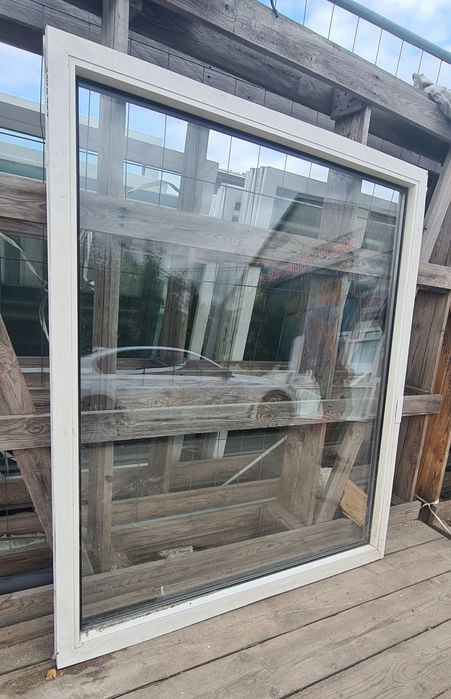 OKNA KacprzaK Witryna 114x133 FIX Używany PCV Lider Okna OLX