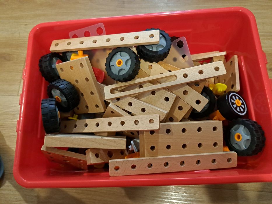 Classicworld Klocki Drewniane Mega Zestaw 500El.